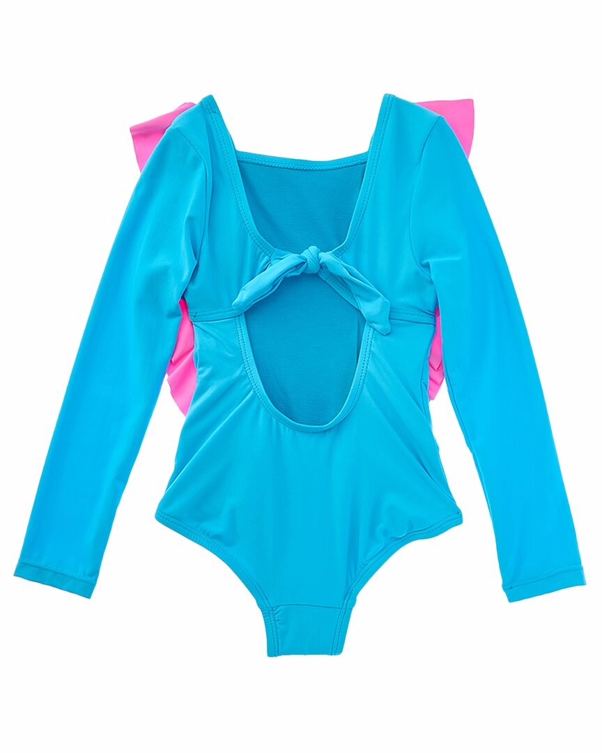 Beach Lingo Ruffle Rash Suit
