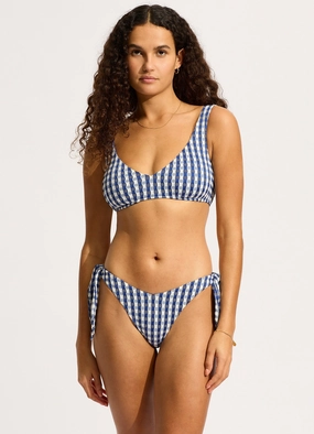 Bella Sweetheart Tank Bikini Top - Ultramarine push up bikinis women, sporty womens bikini sets