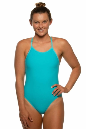 Belle One Piece Swimsuit - Hawaii Blue all types of swimwear, stylish swimwear for all body types