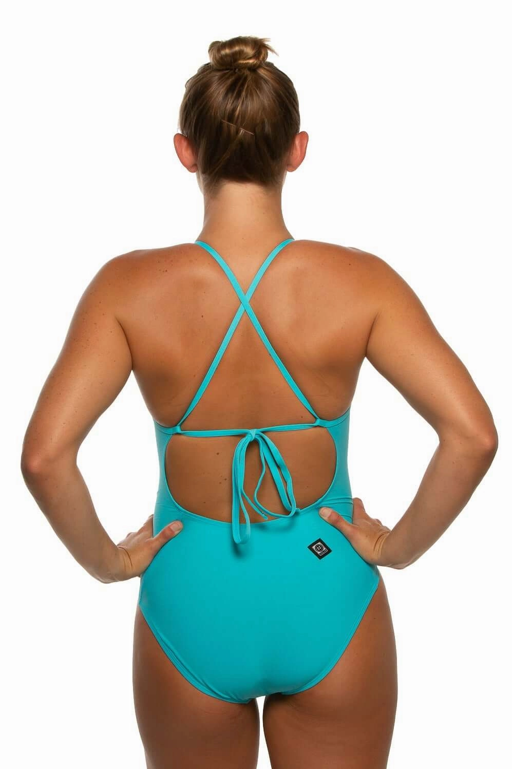 Belle One Piece Swimsuit - Hawaii Blue