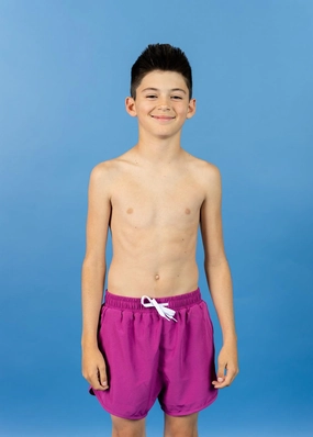 Berry | Youth Retro Shorties boys summer swimwear, boys rash guard swim sets