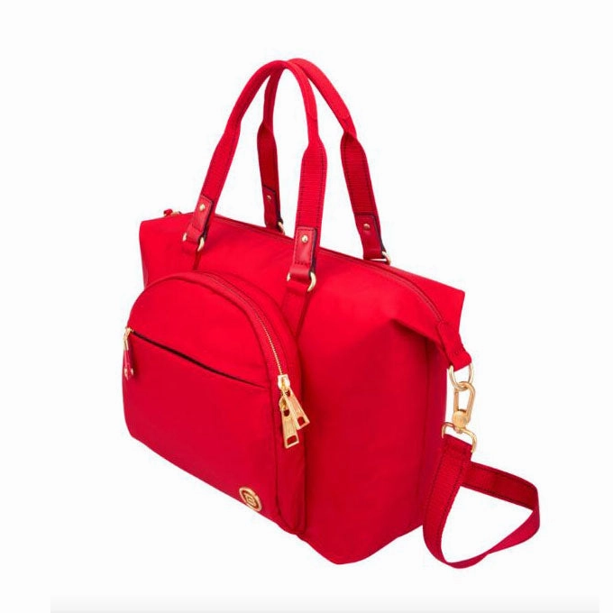 Beside-U Carmel Anti-Theft Tote Bag - Online Exclusive Security Card Holder