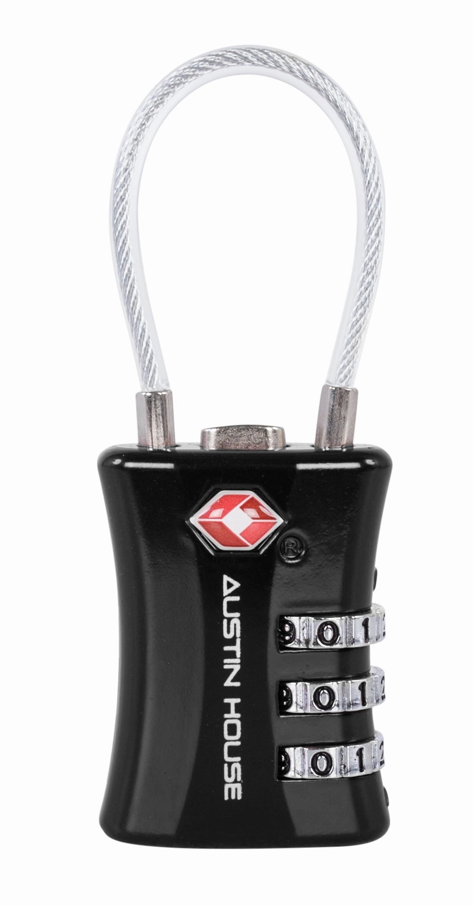 Trending Savings Now Austin House Travel Sentry 3-Dial Combination Padlock