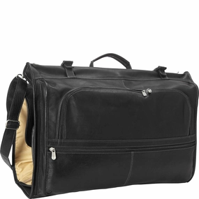 Piel Leather Tri-Fold Garment Bag Luggage Cover