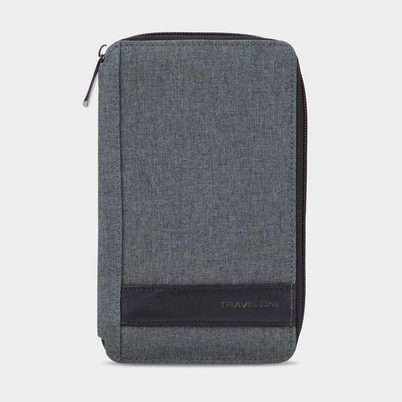 Anti-Theft RFID Card Holder Travelon Rfid Blocking Multi-Passport Holder