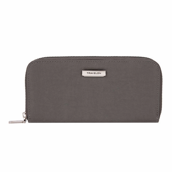 Anti-Rfid Single Zip Wallet Anti-Theft Bag Anti-Theft Card Case