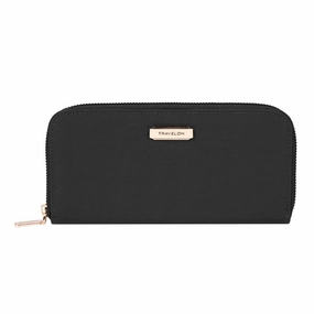 Anti-Rfid Single Zip Wallet Anti-Theft Fanny Pack Secure Wallet