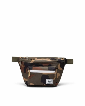 Travel Handbag Travel Carry Bag Herschel Pop Quiz Hip Pack - Woodland Camo