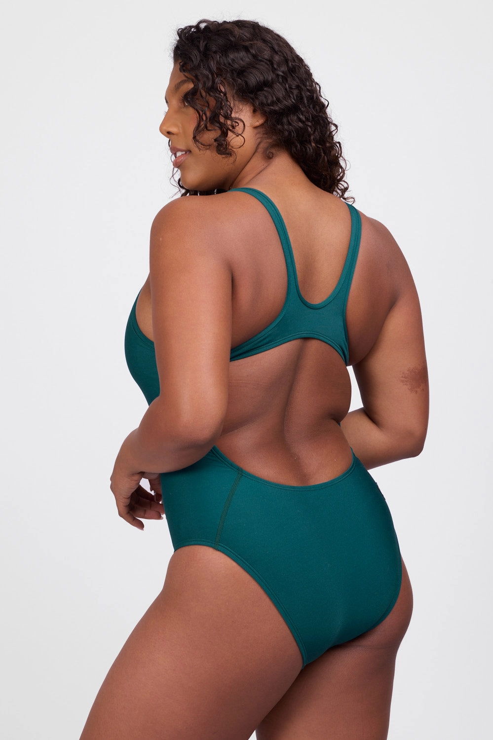 Betty One Piece Swimsuit - Peacock