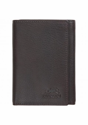 RFID Blocking Money Belt Mancini Monterrey Rfid Secure Trifold Wing Wallet