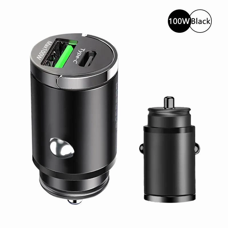 100W Mini Car Charger Lighter Fast Charging Mega Hot Offer