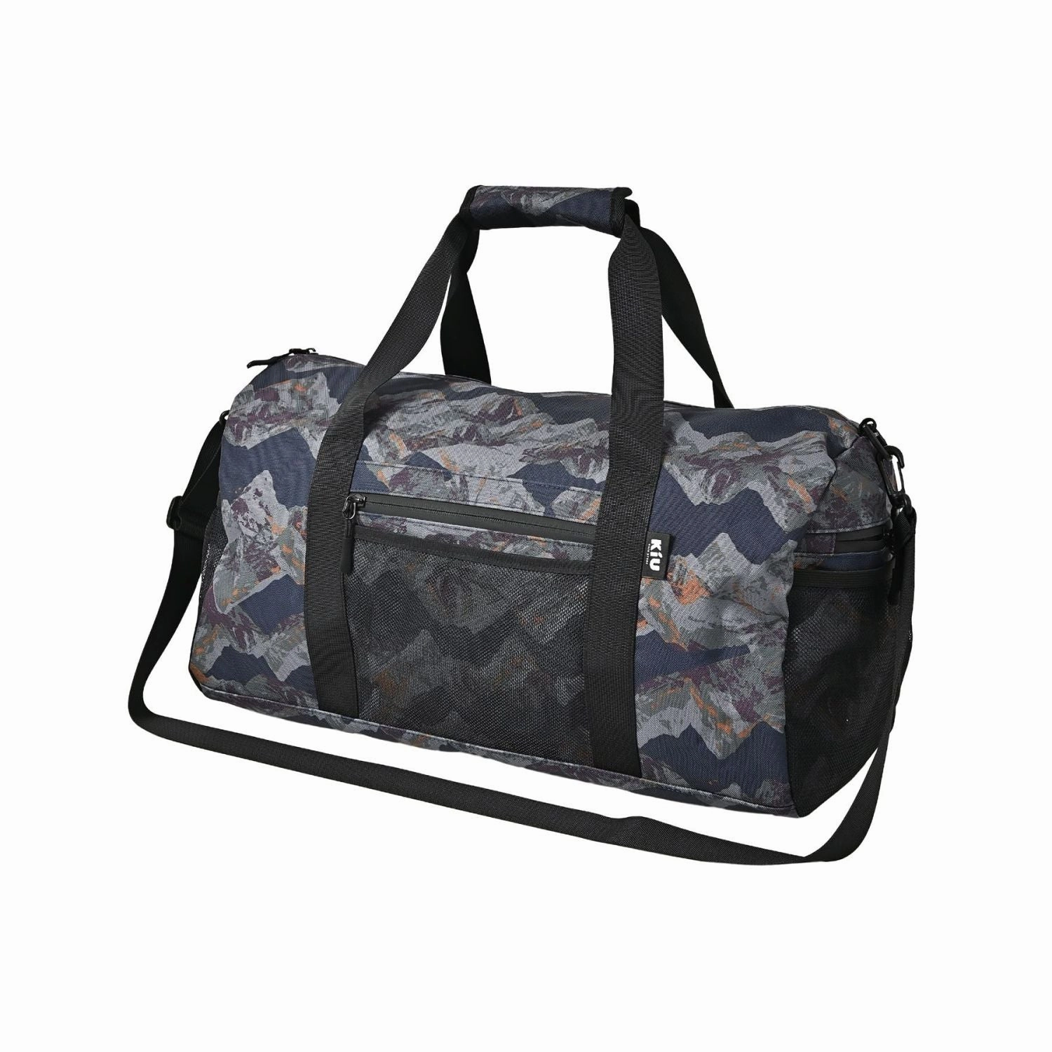 Kiu Water Repellent 600D Boston Bag 31L Lightweight Travel Bag