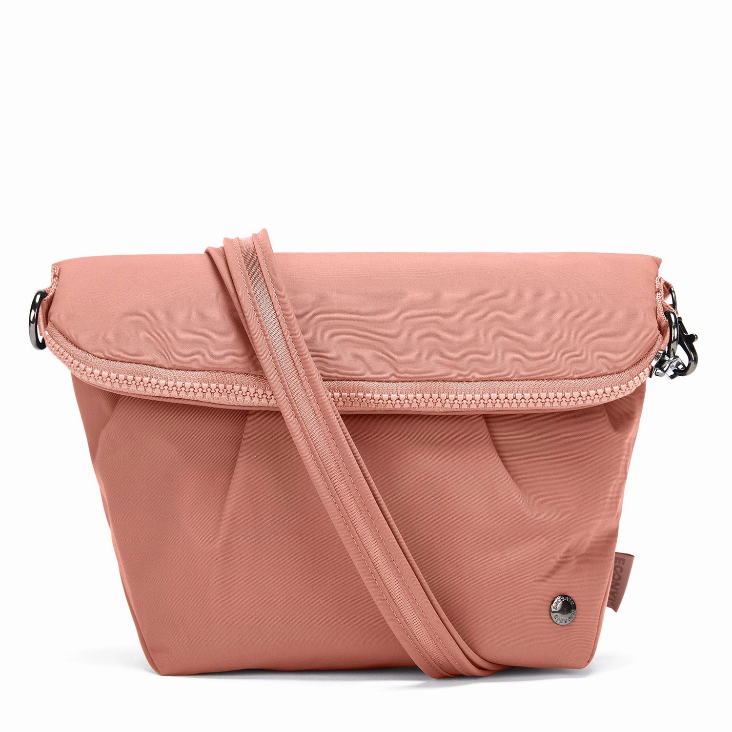 Anti-Theft Wallet Secure Wallet Pacsafe Citysafe Cx Anti-Theft Convertible Crossbody Bag - Econyl Rose
