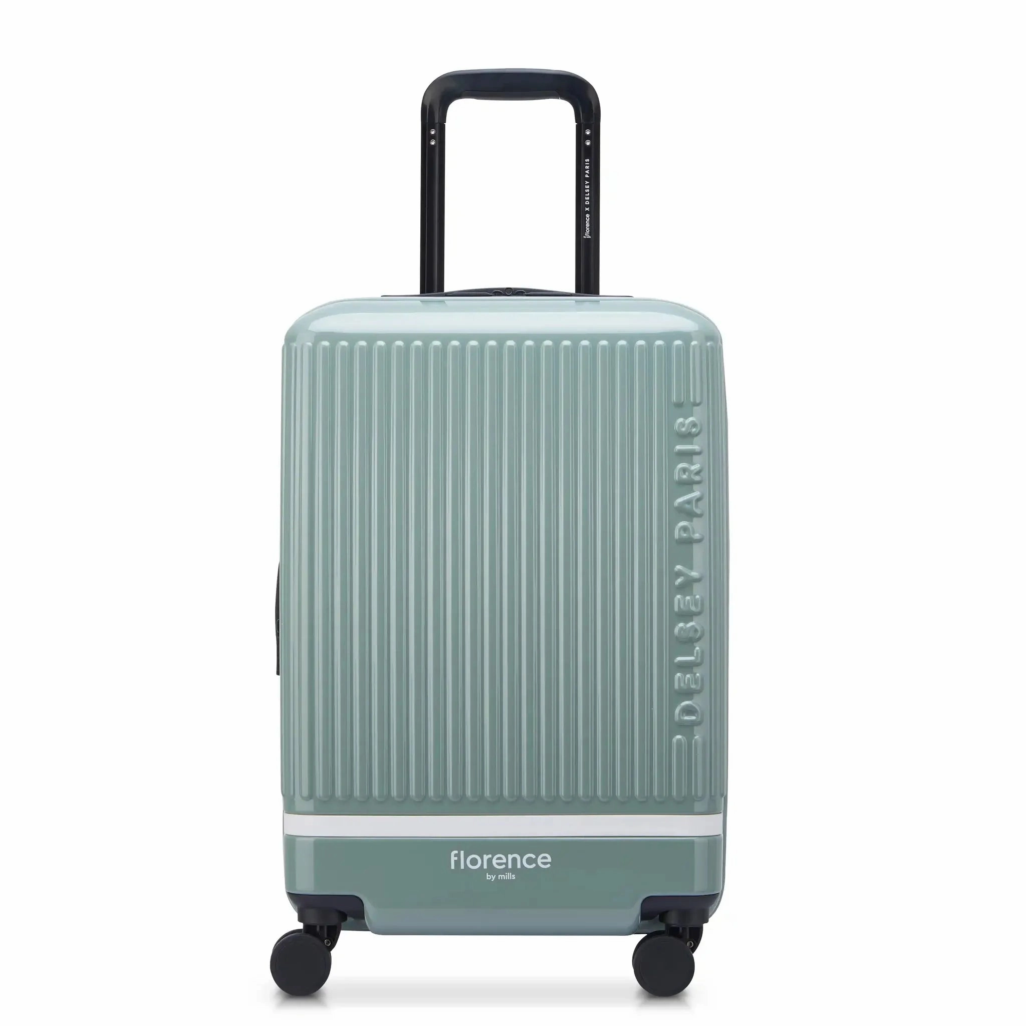 Delsey Florence By Mills Spin Me Away Carry-On Plus Expandable Spinner Luggage Gear Weekend Bag