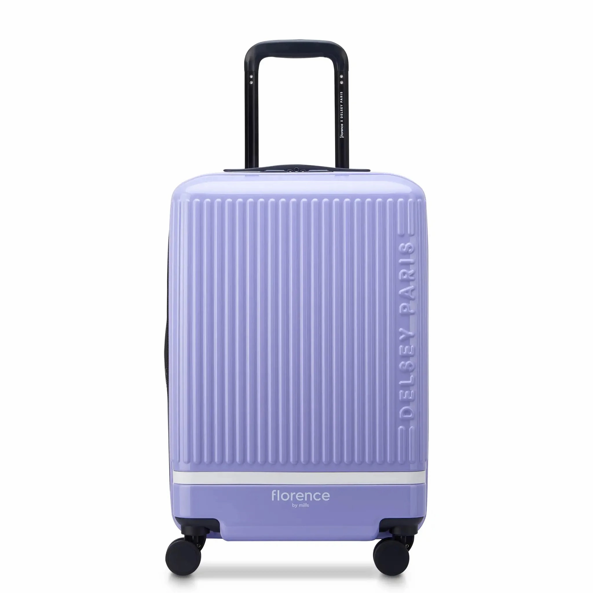 Delsey Florence By Mills Spin Me Away Carry-On Plus Expandable Spinner Travel Kit Set