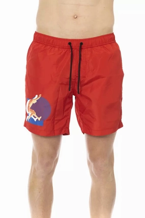 Bikkembergs Polyester Men Swim Men's Short mens full coverage swimwear, stylish mens swim trunks