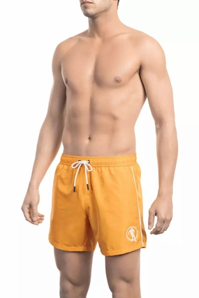 Bikkembergs Polyester Men Swim Men's Short mens full coverage swimwear, stylish mens swim trunks