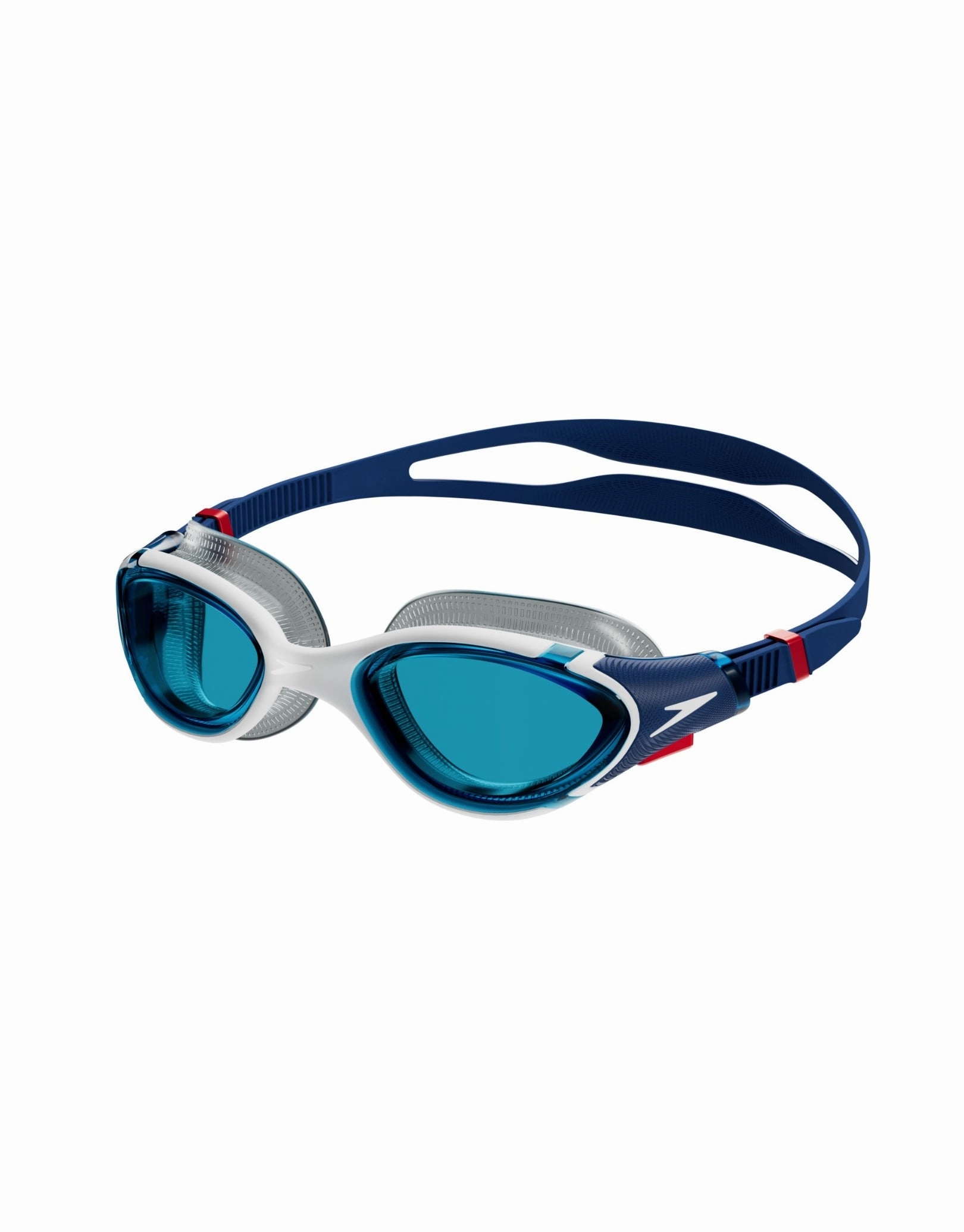 Biofuse 2.0 Swim Goggle - Blue/White adult swim goggles, best swim goggles for adults