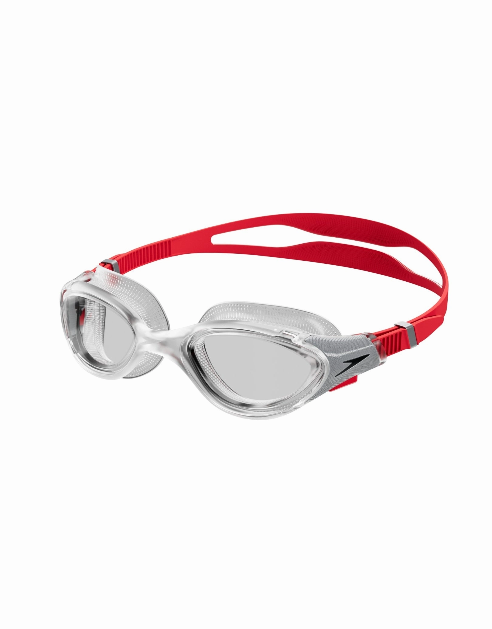 Biofuse 2.0 Swim Goggle - Clear/Red adult swim goggles, best swim goggles for adults