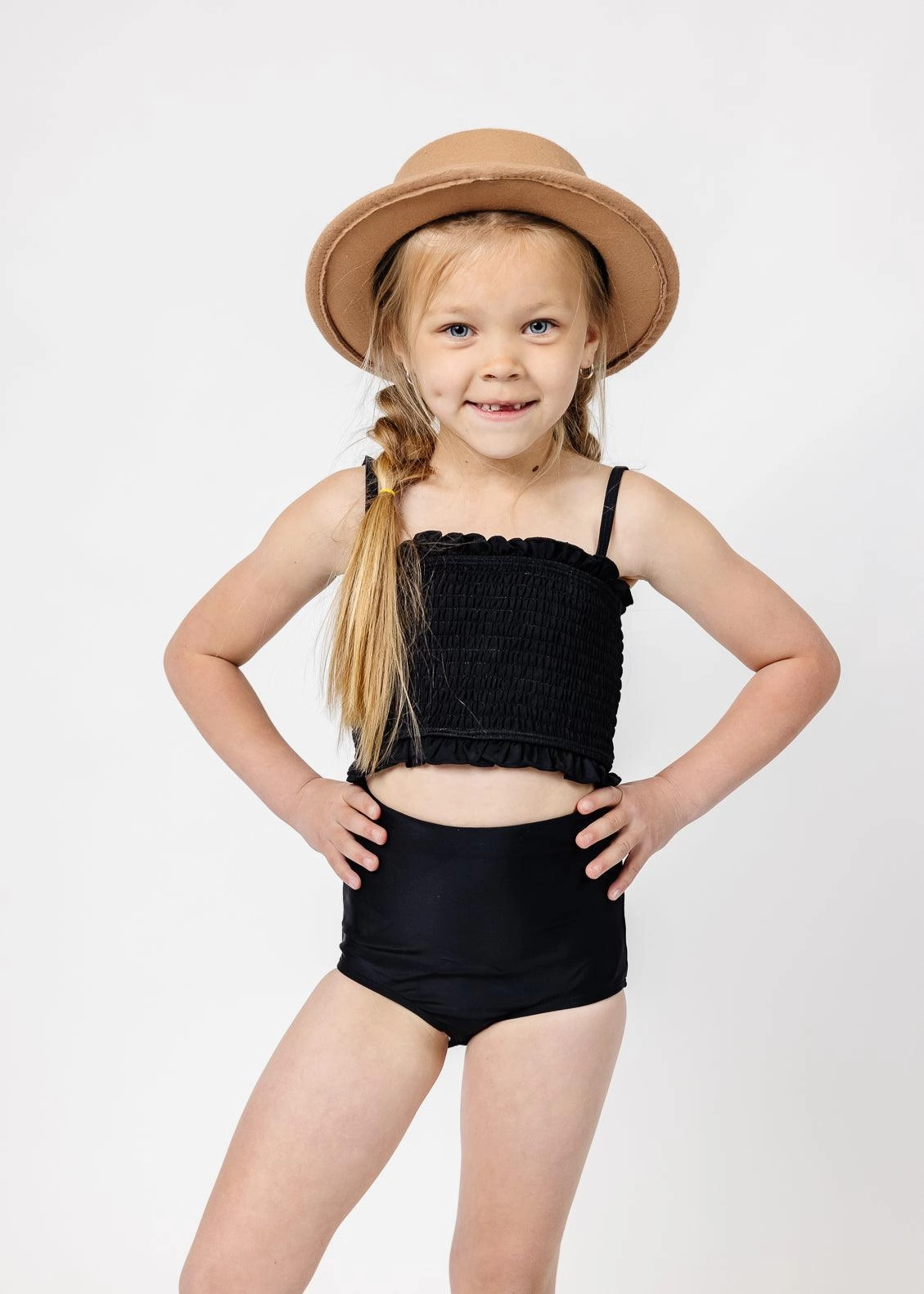 Black | Mini Bandeau Top