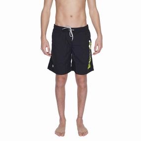 Blauer Polyamide Men's Swimwear mens full coverage swimwear, stylish mens swim trunks