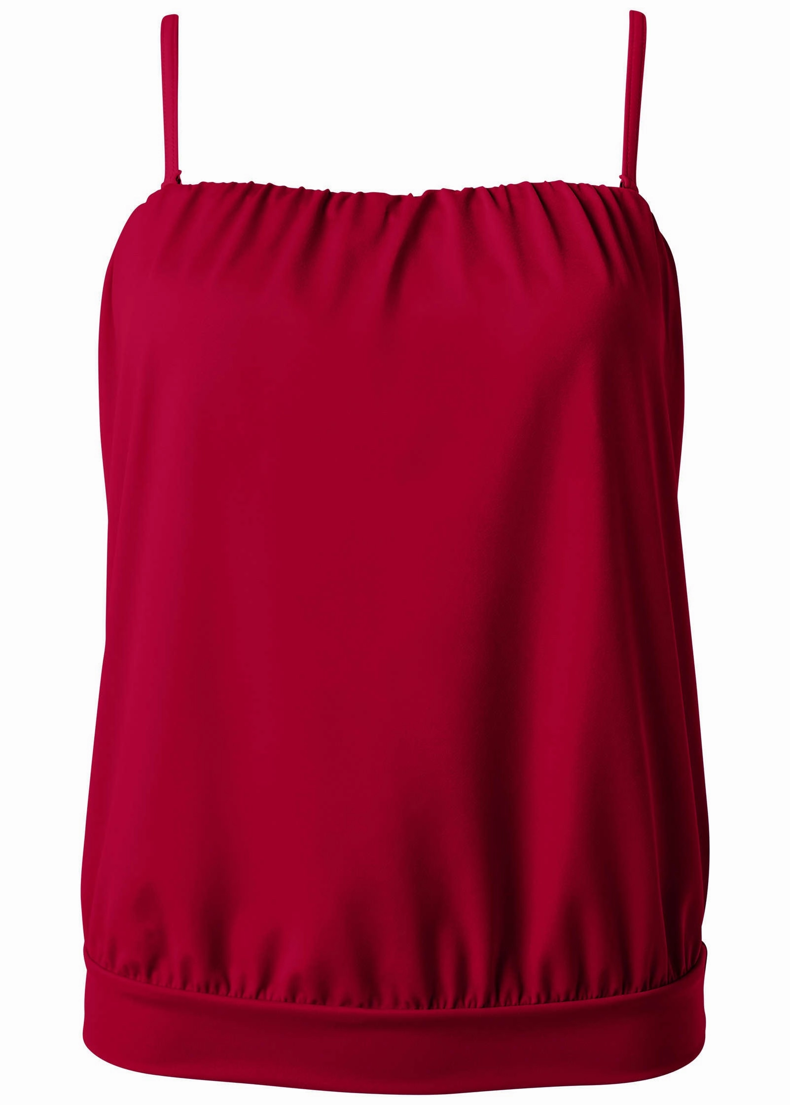 Blouson Bandeau Tankini - Red Hot
