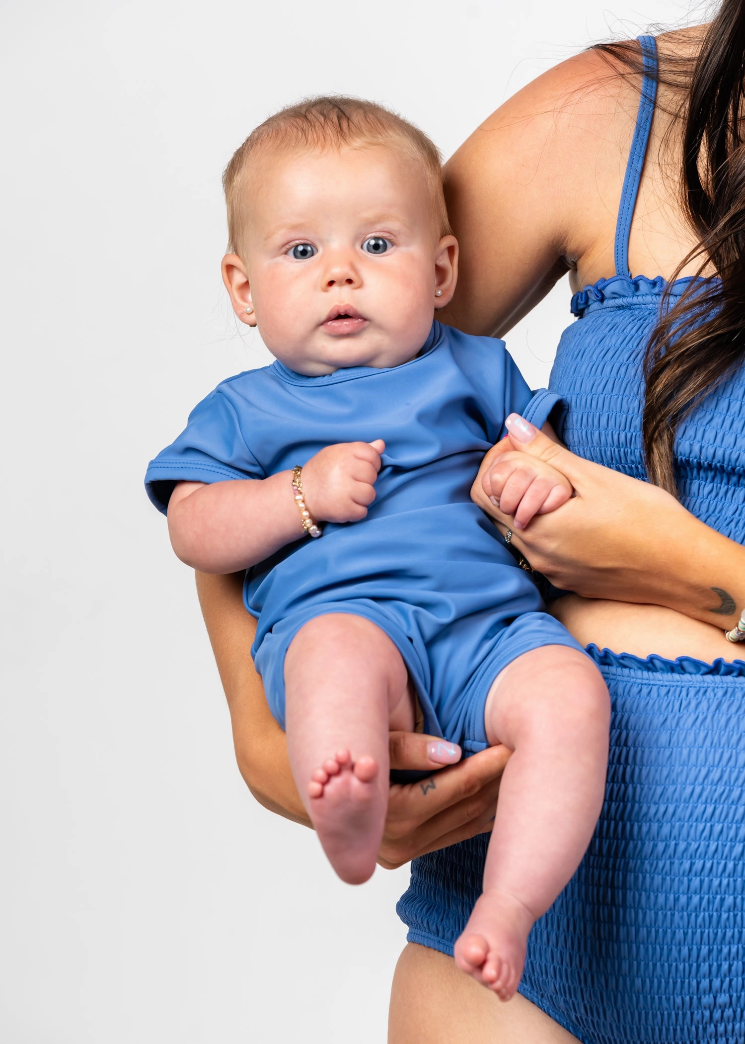 Blue Denim | Baby Shorties Rashguard (Unisex)