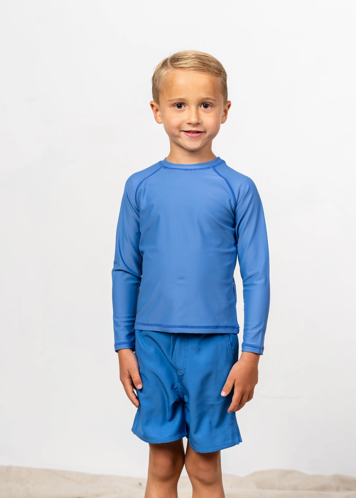 Blue Denim | Mini Rashguard Top (Unisex)