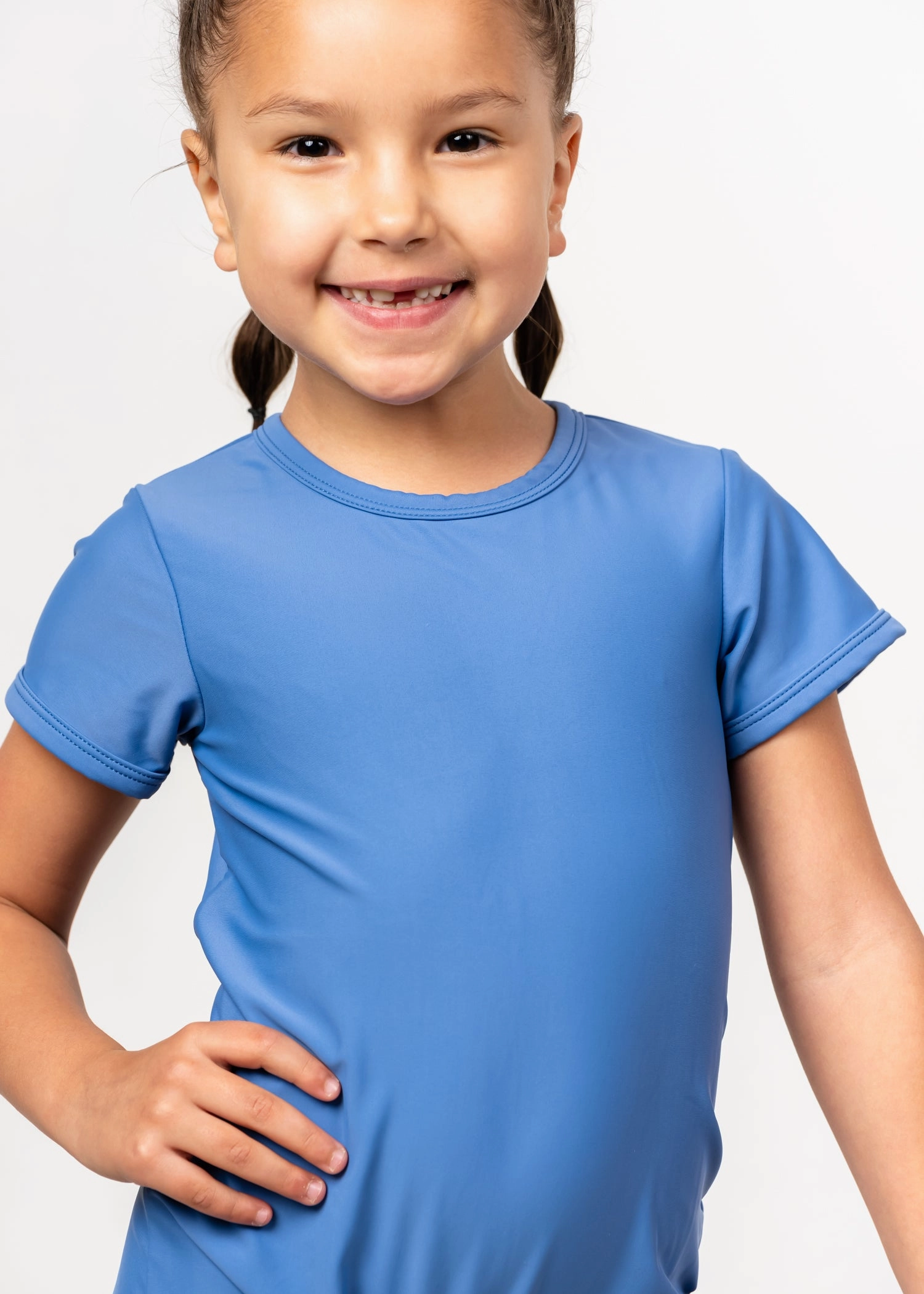 Blue Denim | Mini Shorties Rashguard (Unisex)