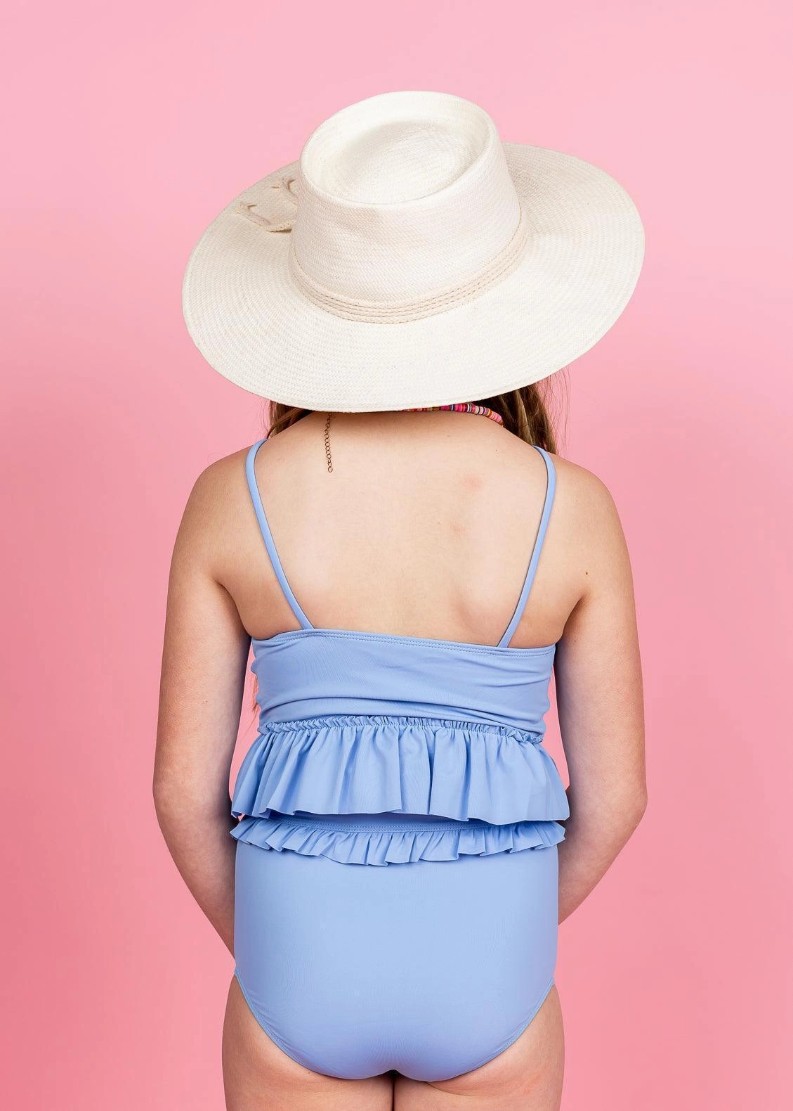 Blue Skies | Youth Mid-Ruffle Bottoms