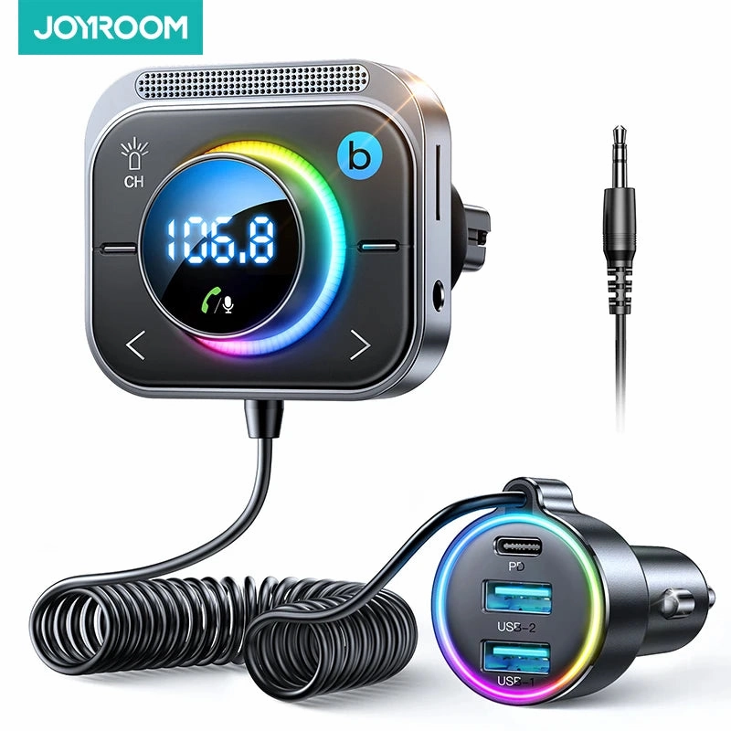 Bluetooth 5.3 Car Adapter, Bluetooth Car Transmitter, Air Vent Installation & Bass Boost, 3 Ports Pd & Qc 3.0 Fm Special Offer Inside Todays Hot Pick