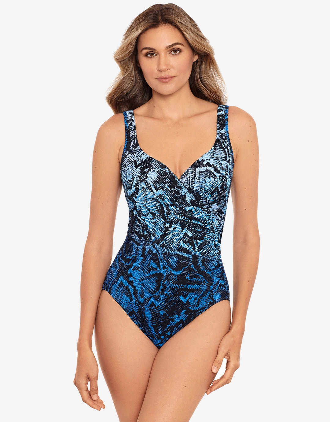 Boa Blues Its a Wrap Swimsuit - Blue pool-ready swimwear for women, trendy swimwear collection