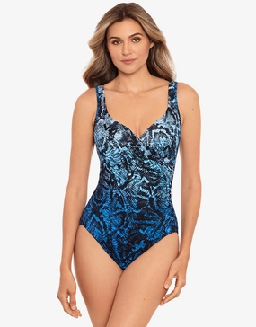 Boa Blues Its a Wrap Swimsuit - Blue pool-ready swimwear for women, trendy swimwear collection