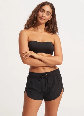 Boardshort - Black modern womens swimwear, one piece swimsuits women