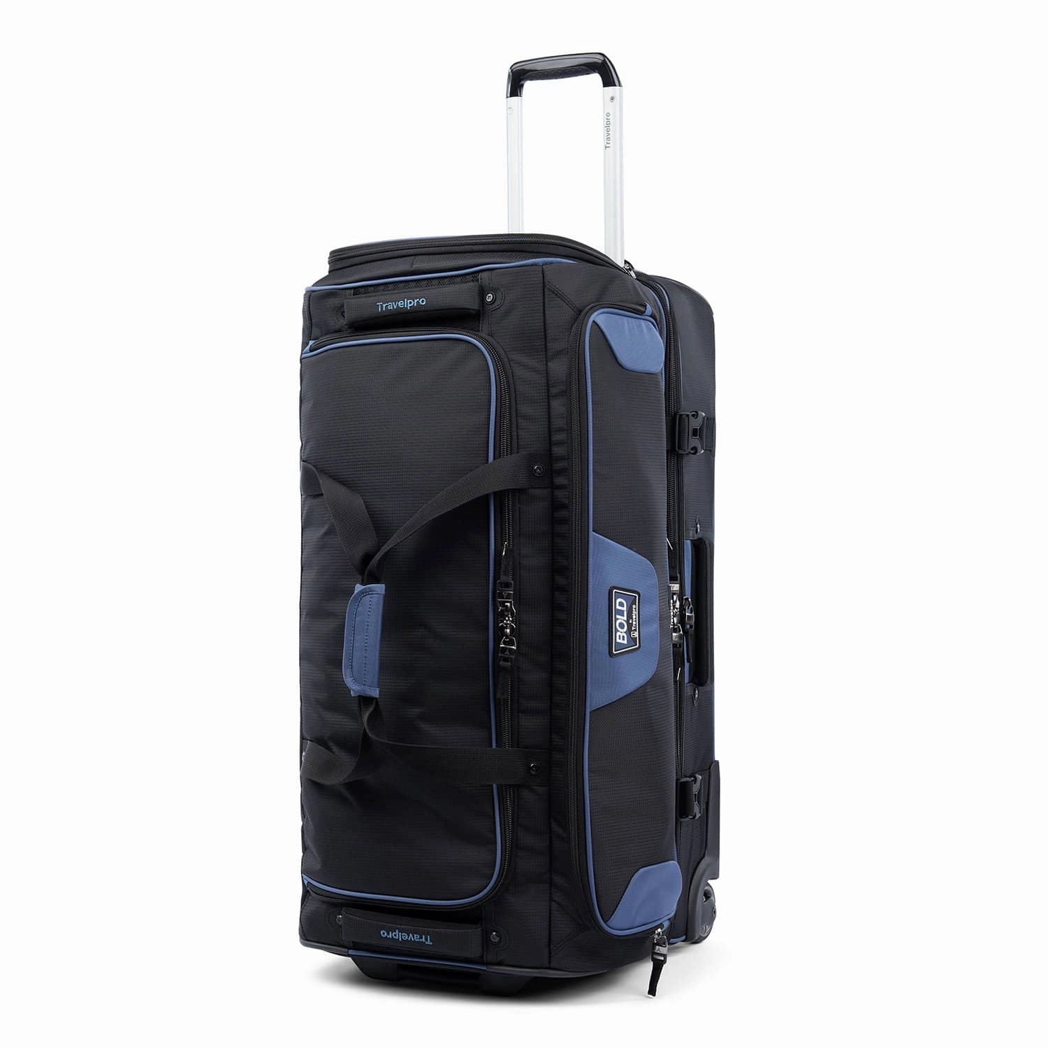 Bold By Travelpro 30" Drop Bottom Rolling Duffel Travel Bag Personal Luggage