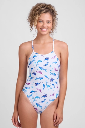 Brandon 2 One Piece Swimsuit - Marine Magic affordable swimwear for all, trendy swimwear for summer