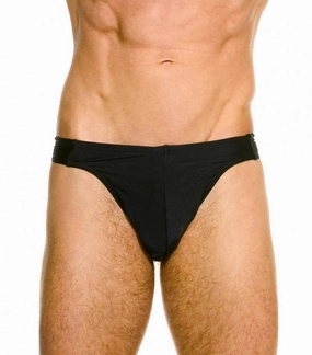 Brazil Swim Brief Black affordable men's swimwear, summer swimwear for men