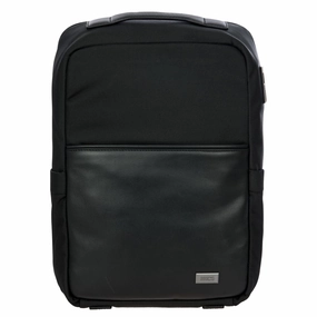 Stylish Travel Bag Bric'S Monza Expandable Business Backpack X-Small