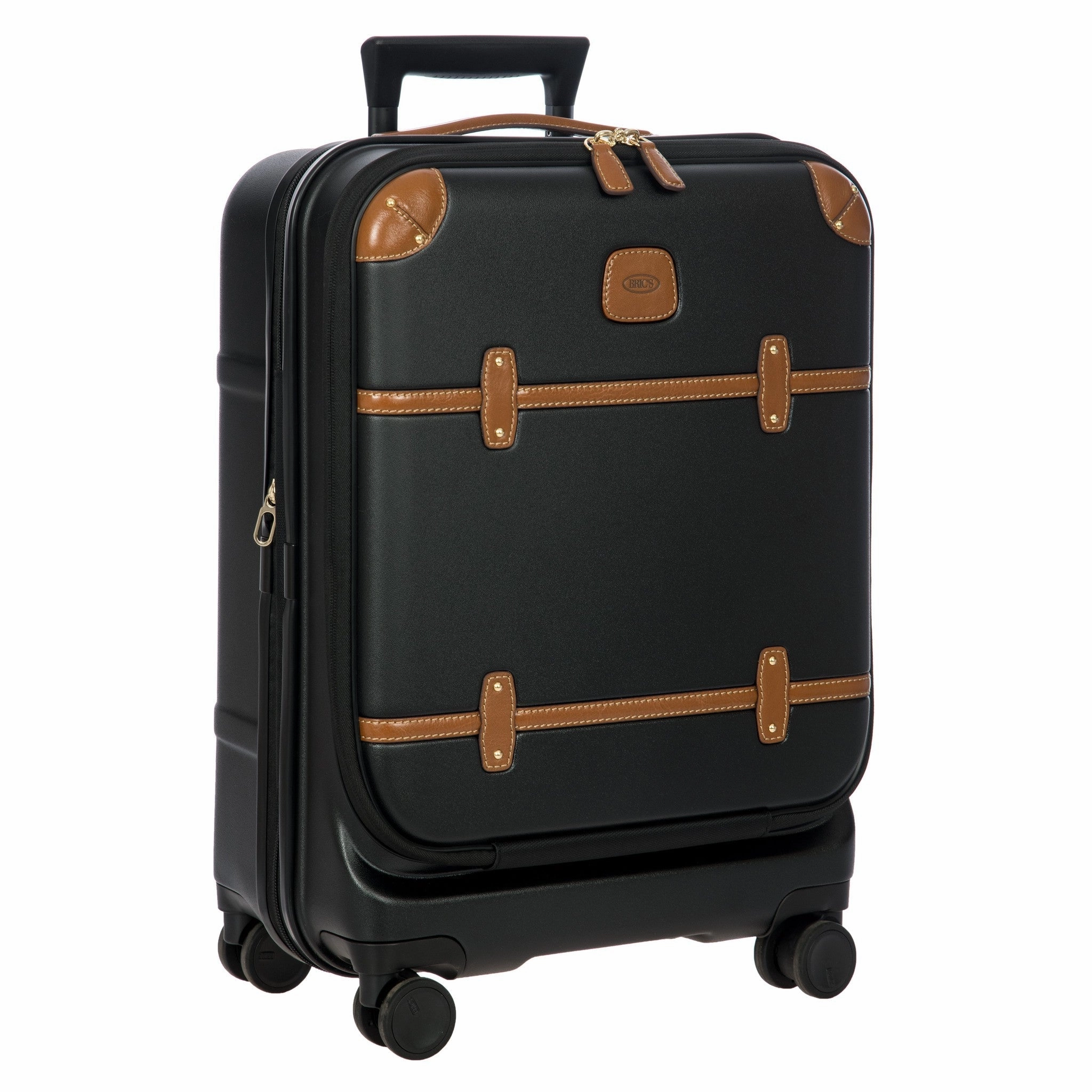 Lightweight Travel Bag Luggage Organizer Brics Bellagio 3.0 21" Spinner Trunk With Pocket