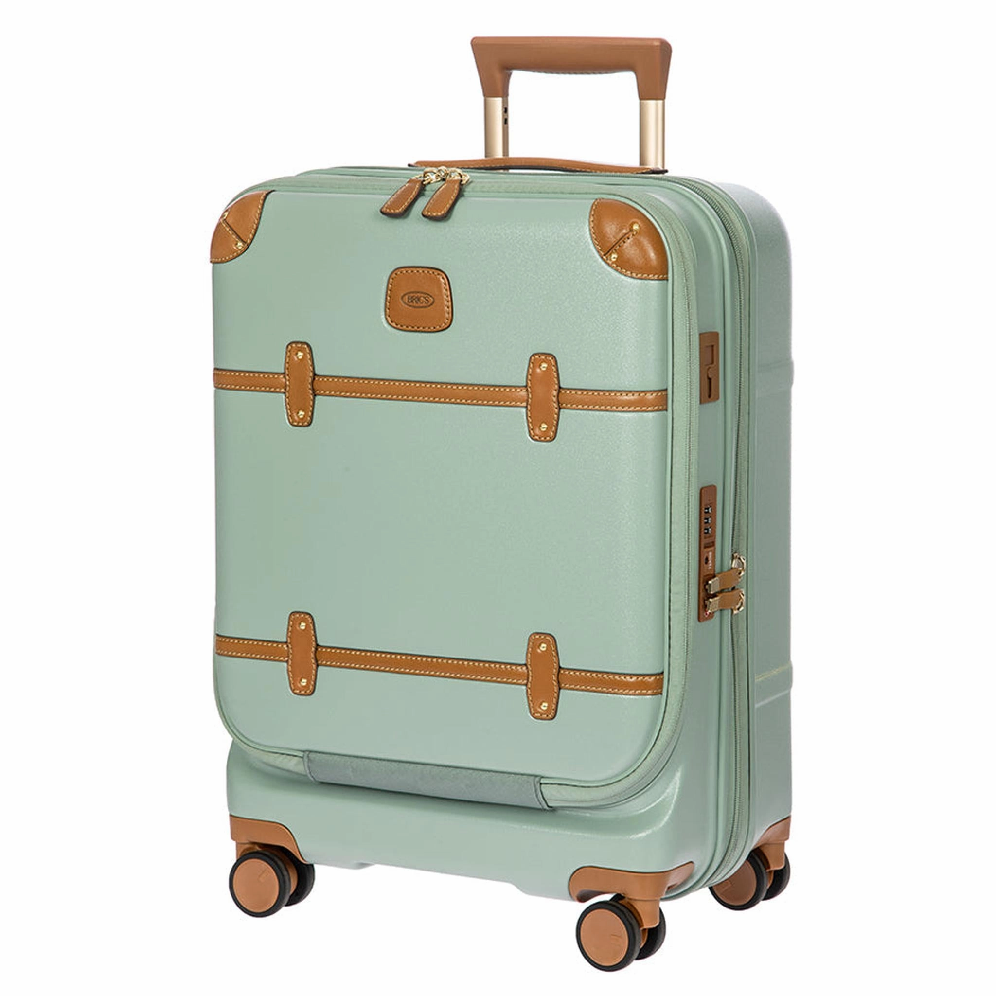 Folding Luggage Personal Luggage Brics Bellagio 3.0 21" Spinner Trunk With Pocket