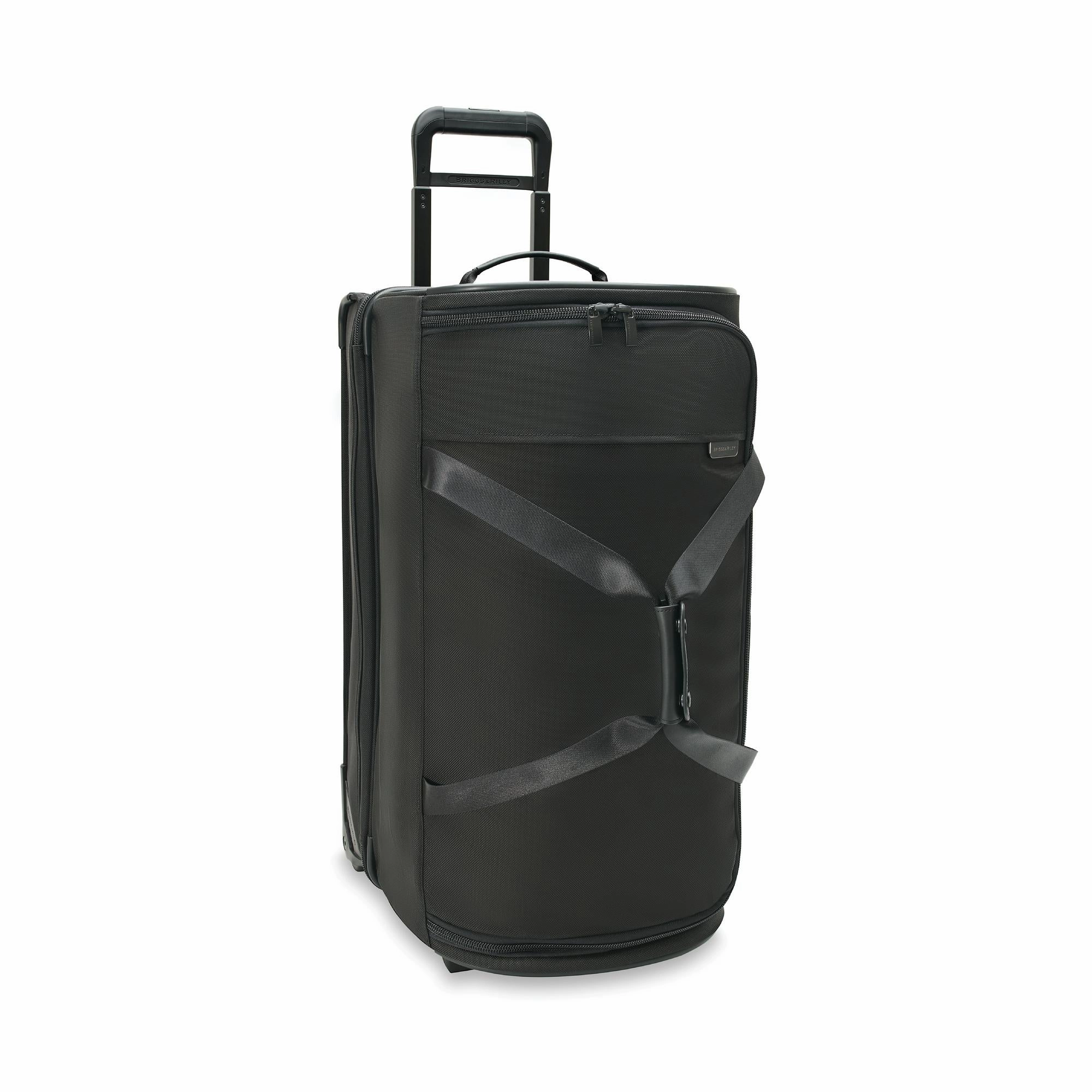 Briggs & Riley Baseline Medium 2-Wheel Duffle Luggage Organizer Bag Travel Padlock