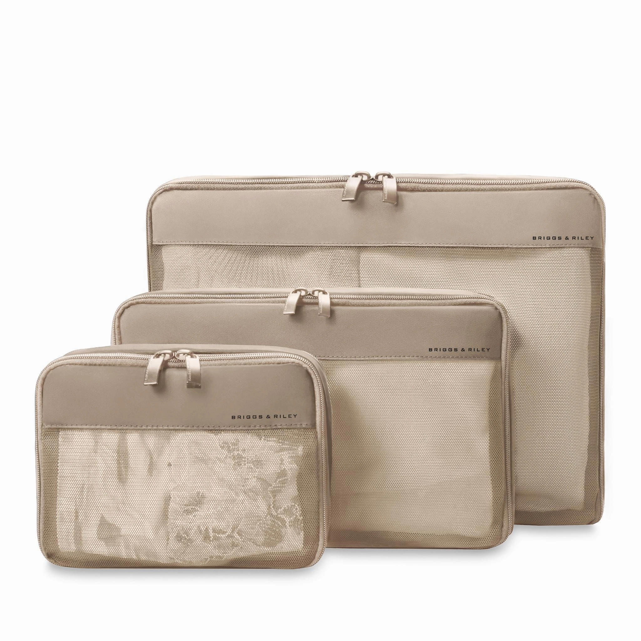 Briggs & Riley Check In Packing Cube Set Functional Travel Bag Rolling Duffel