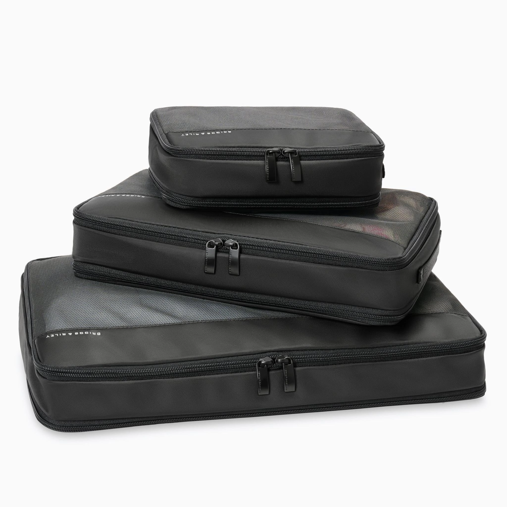 Briggs & Riley Check In Packing Cube Set Compact Travel Organizer