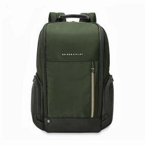 Briggs & Riley Hta Medium Widemouth Backpack - Hunter Travel Security Belt