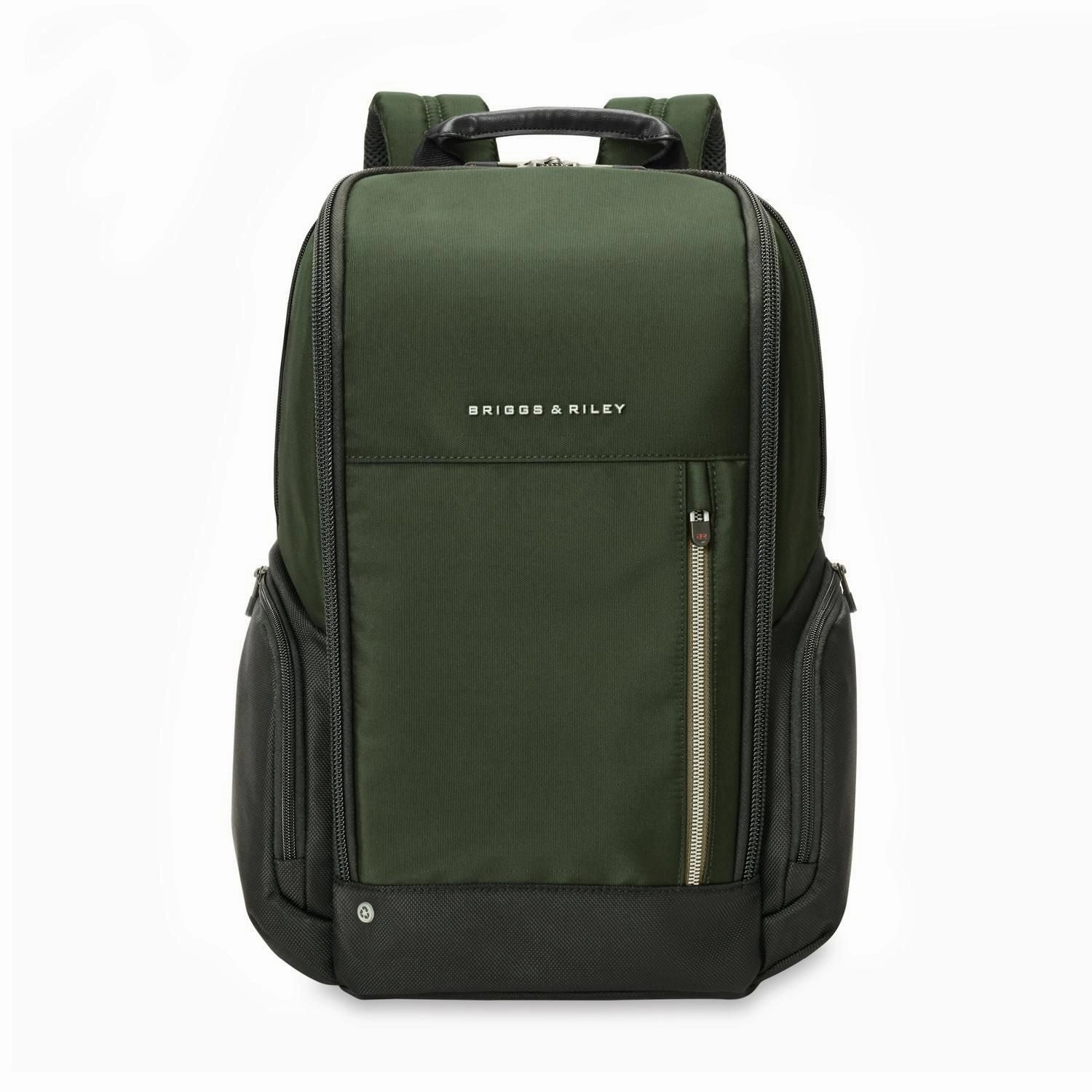 Briggs & Riley Hta Medium Widemouth Backpack Heavy-Duty Travel Bag Travel Messenger Bag