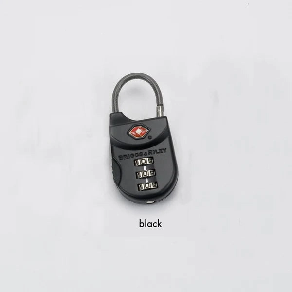 Big Price Drop Todays Trending Deals Briggs & Riley Tsa Cable Luggage Lock (Metal)