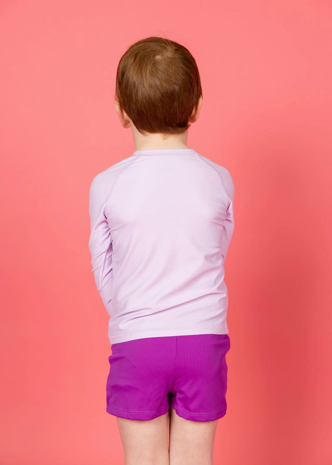 Bright Lilac | Mini Rashguard Top (Unisex)