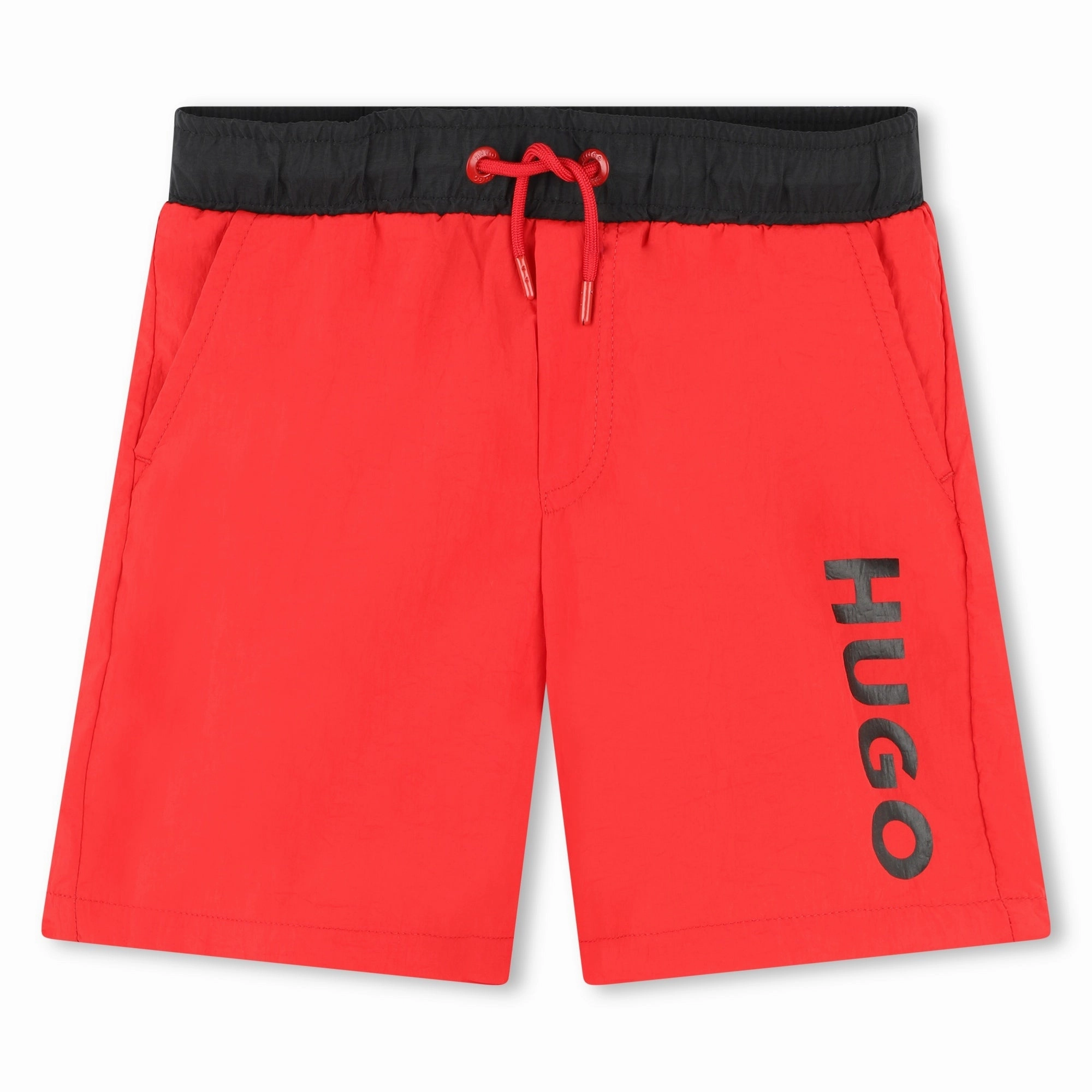 Bright Red Swim Shorts boys swimwear sets, boys swim trunks