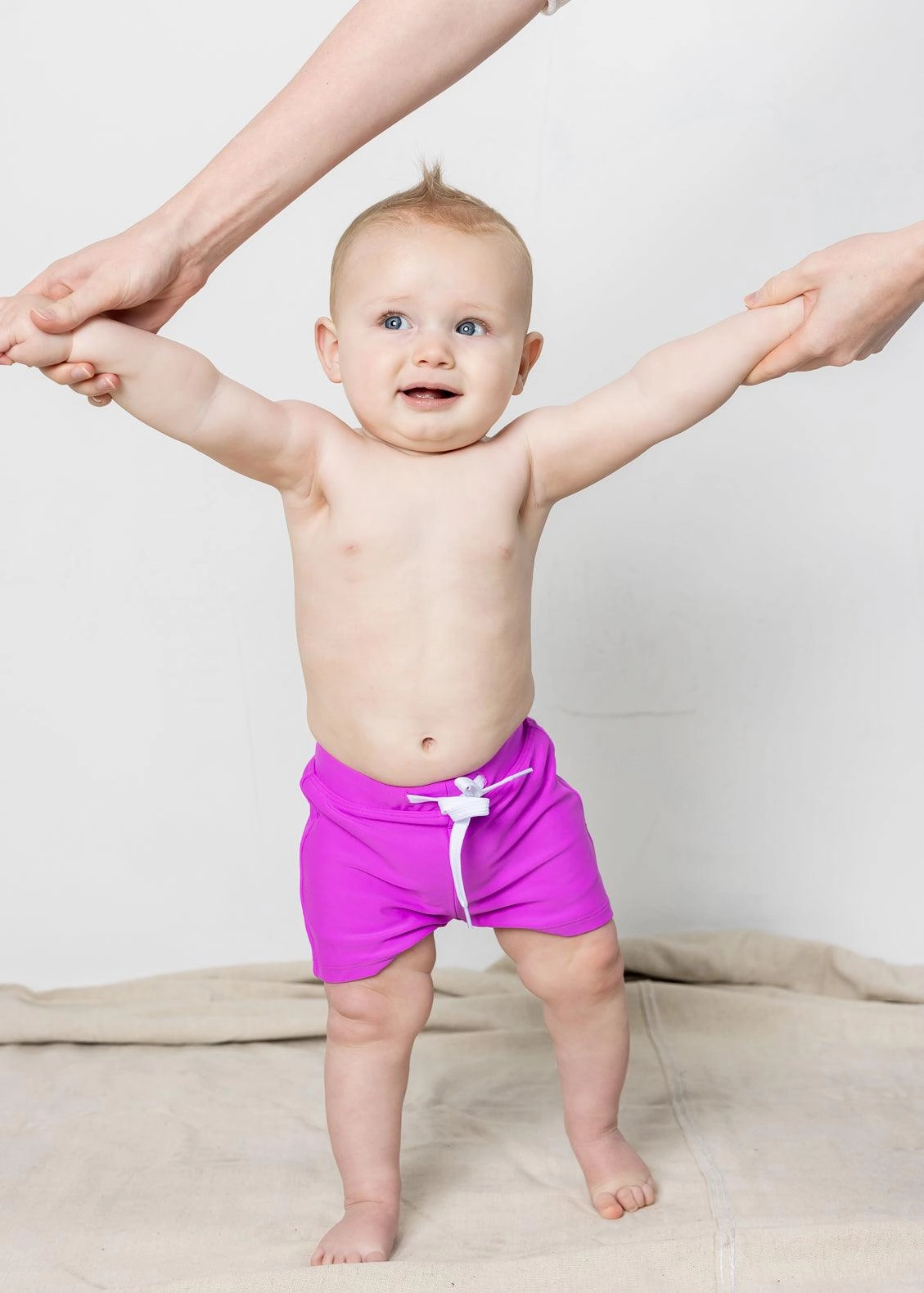 Brilliant Violet | Baby Euro Shorts