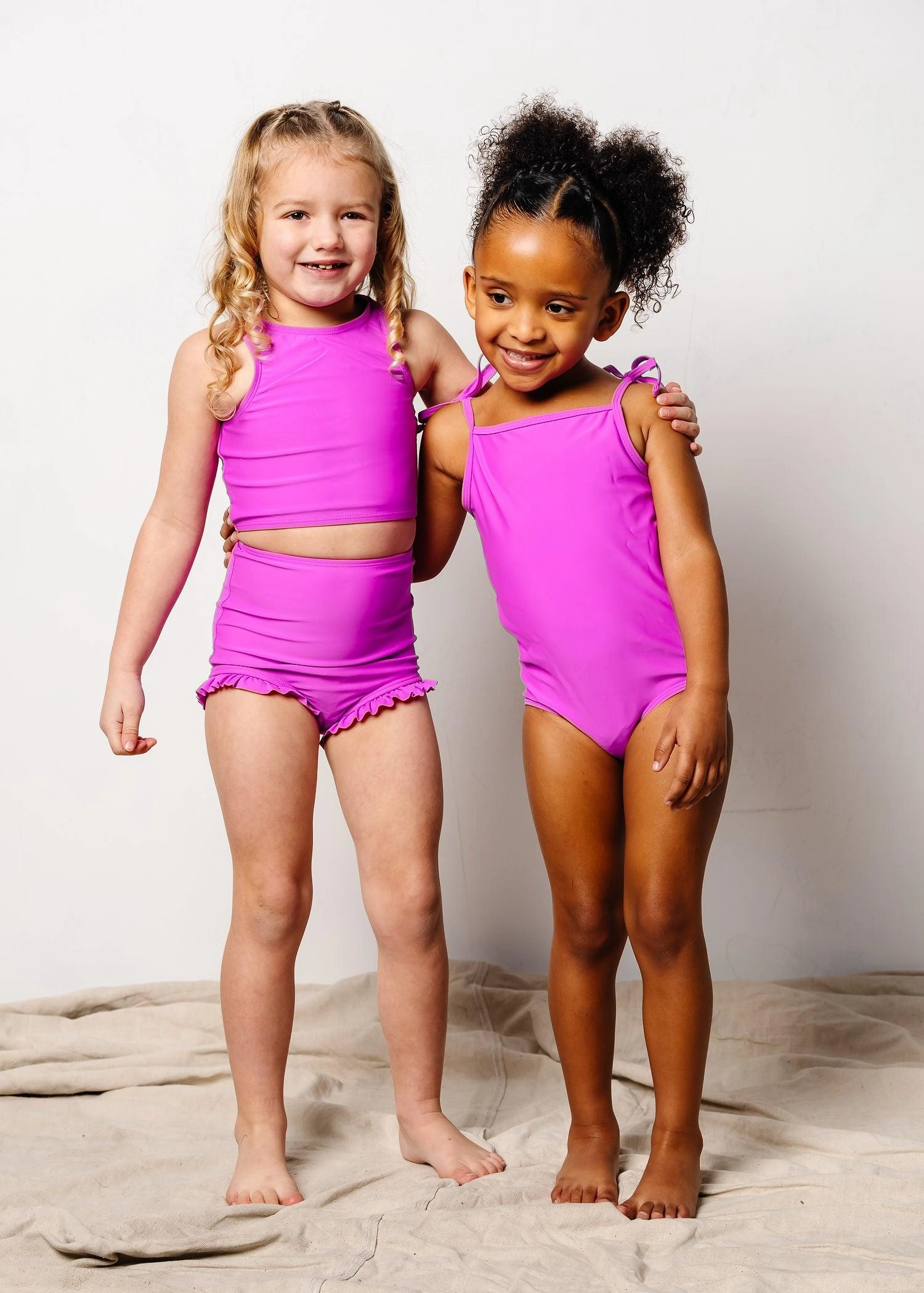 Brilliant Violet | Mini All Ruffled Up Bottoms